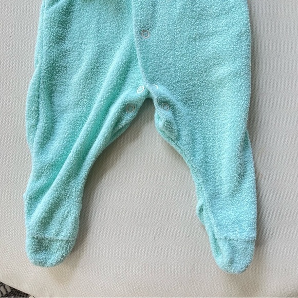 Vintage Winnie the Pooh Disney Baby One Piece Sleeper 6-9 Months 90s Y2K 80s - Picture 4 of 9